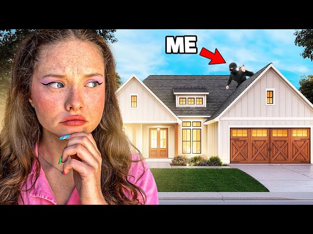 Breaking into MY GIRLFRIENDS HOUSE... (Gone Wrong)