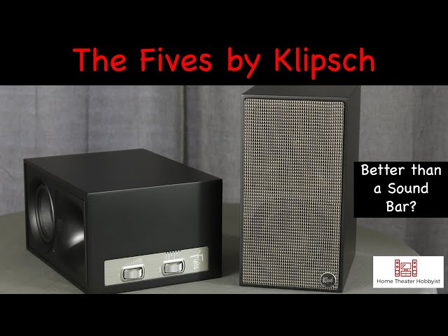 The Fives by Klipsch | Powered Bookshelf Speaker Review