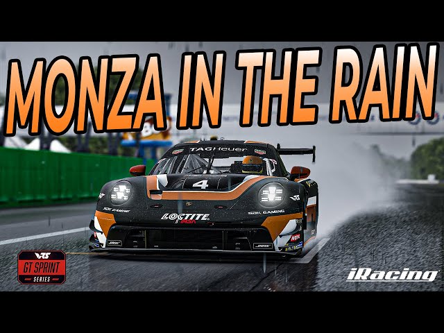 Monza GT3s in the Rain