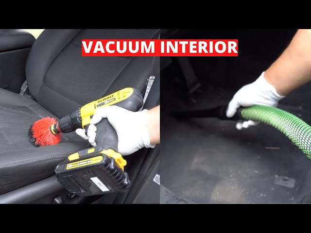 How To Vacuum Car Interior - Detailing Interior Like A Pro Series