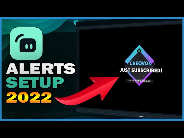 How to setup alerts in Streamlabs (Beginner's Guide 2022)