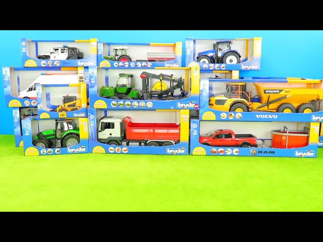 Polizei,Feuerwehr,Lego City & Duplo,StrohballenTraktor,Traktoren,FarmerTräker,Bauerntraktoren,Bruder