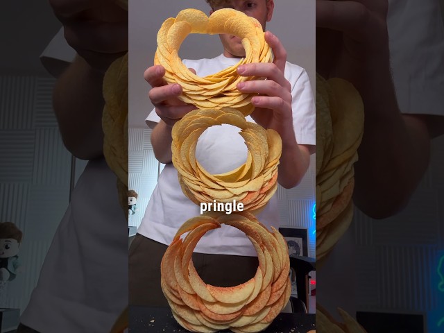 The Impossible TRIPLE Pringle Circle!