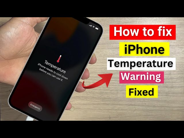 iPhone overheating | iPhone needs to cool down before you can use it.