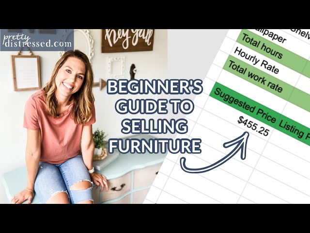 How to Sell & Price Painted Furniture for Beginners | How To Make Money Flipping Furniture Episode 1