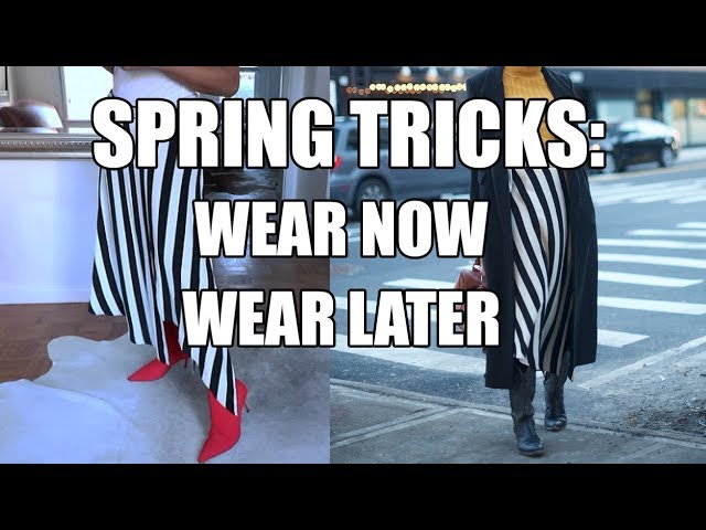 HOW TO TRANSITION INTO SPRING | 4 STYLE TRICKS