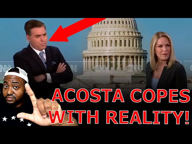 Jim Acosta COPES Over CNN Poll Showing MOST Americans Believe Trump Presidency Was SUCCESSFUL!