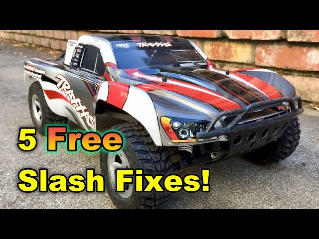 5 simple and FREE fixes for your Traxxas Slash!