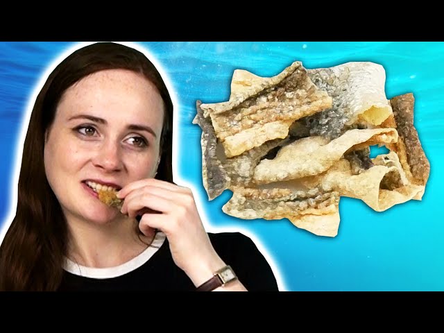 Irish People Try Fish Crackling For The First Time