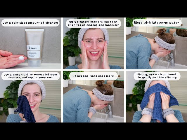 How to use The Ordinary Squalane Cleanser