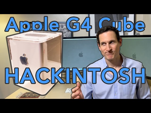 The Fastest Apple G4 Cube Hackintosh in the World - i9 9900k Case Mod