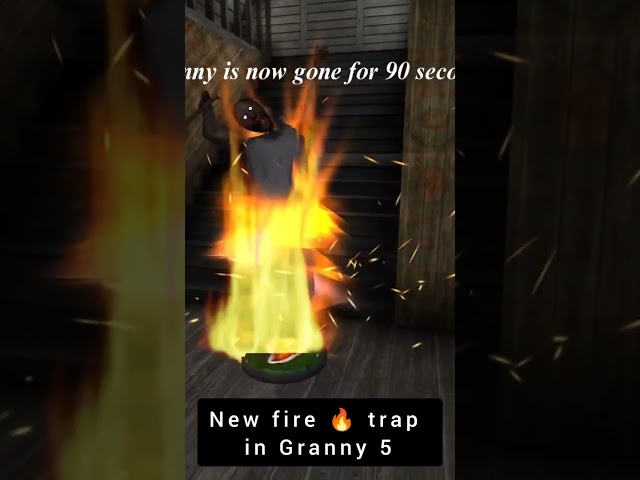 Granny 5 new fire 🔥 trap #shorts
