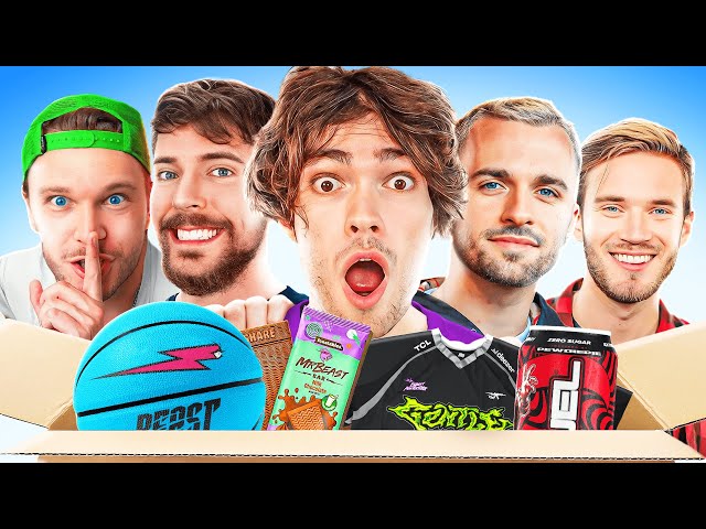 Je Teste Les Marques De YouTuber 🤯(Squeezie, MrBeast, Unchained..)