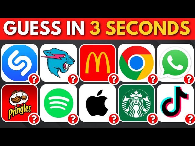 Guess The Logo In 3 Seconds