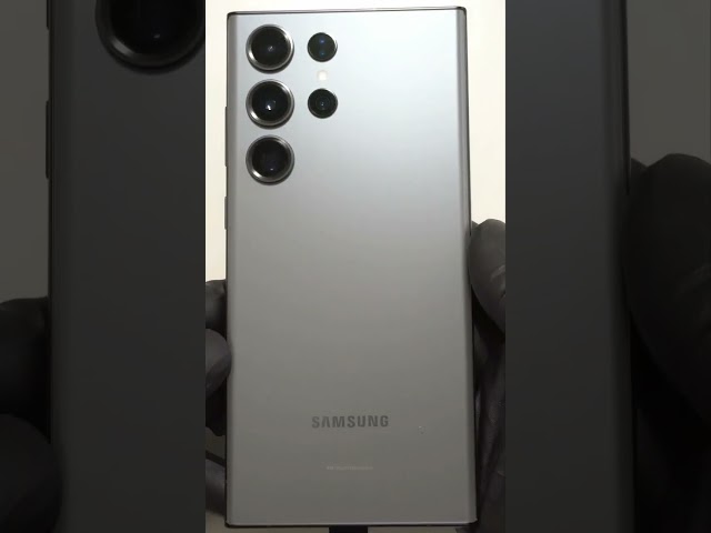 Unboxing Samsung S23 Ultra What color is in the box? #shorts