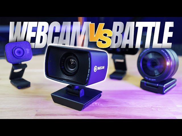 BESTE Webcam für STREAMER? Elgato Facecam VS Razer Kiyo Pro VS Logitech Brio VS Logitech Streamcam