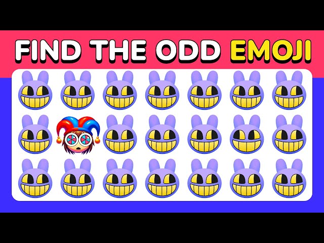 Find the ODD One Out - The Amazing Digital Circus Edition! 🎪🎉 25 Ultimate Levels