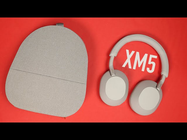 Unboxing Sony WH-1000XM5 Headphones in Silver!
