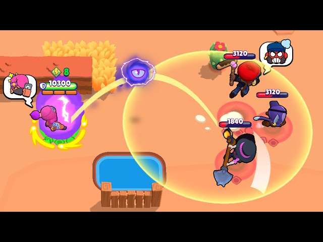 OP TARA's HYPERCHARGE WIPED OUT ALL BRAWLERS 👁‍🗨 Brawl Stars 2024 Funny Moments, Wins, Fails ep.1355