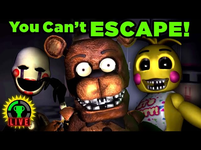 Can I Escape FNAF?! | The Glitched Attraction Full Release (FNAF Fangame)