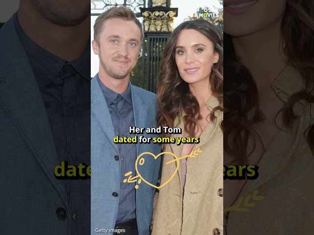 Did you see Tom Felton's girlfriend in the epilogue of Harry Potter? #shorts