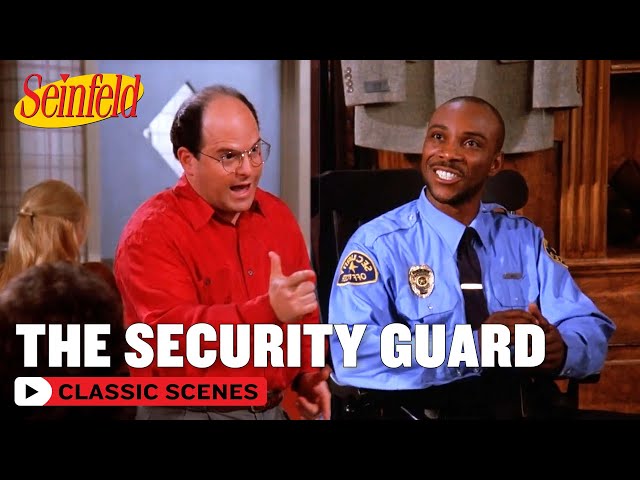 George Feels The Plight Of The Security Guard | The Maestro | Seinfeld