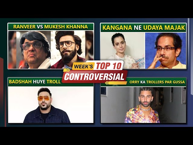 Ranveer VS Mukesh Khanna, Aishwarya-Shweta Fight End? Badshah Gets Trolled | Top 10 News