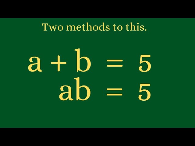 Math Olympiad Problem Using Two Different Methods | Which Method Is The Best And Quickest?