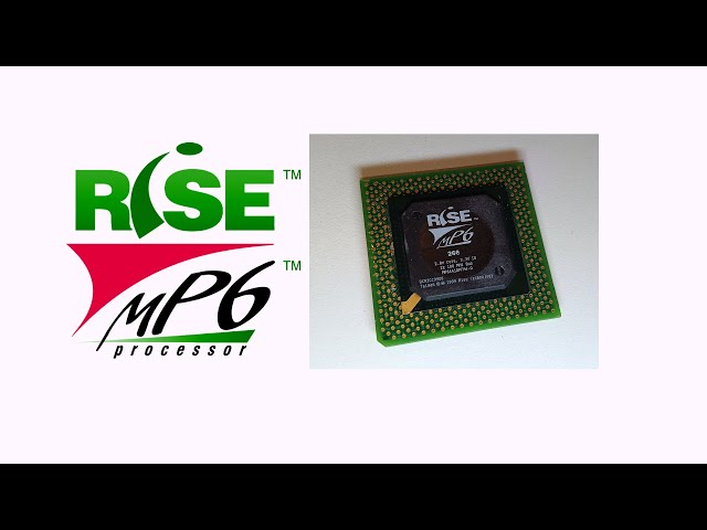 RISE mP6 225MHz x86 Socket 7 Comparison - Rise vs Cyrix vs AMD vs Intel vs IDT