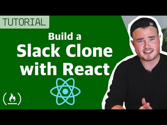 Build a chat application like Slack - React / JavaScript Tutorial