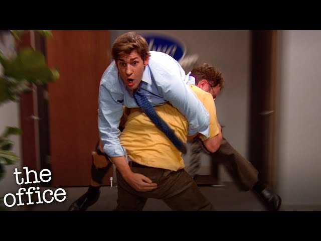 The Office but it's just Everyone Being Violent - The Office US