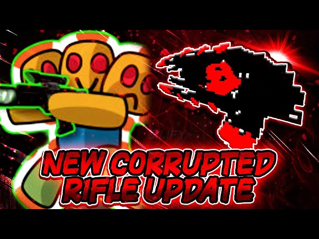 New CORRUPTED RIFLE update in Survive Area 51 - Roblox