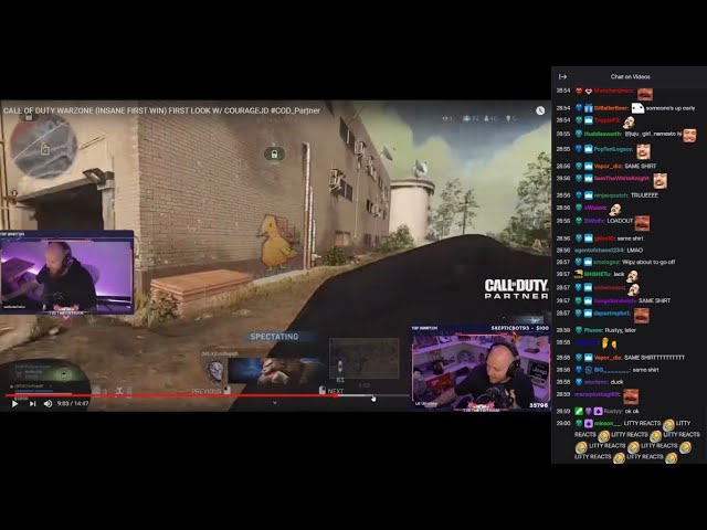Timthetatman Reacts To His First Warzone Game