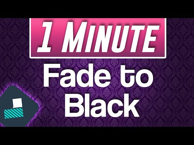 Filmora : How to Fade to Black (Fast Tutorial)