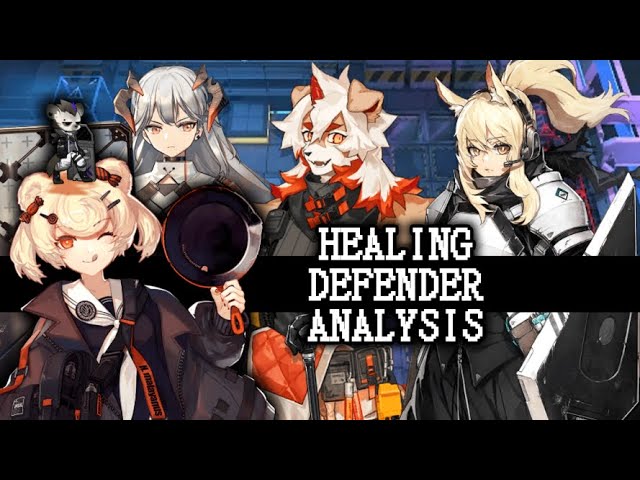 Healing Defender Analysis | Spot, Gummy, Nearl, Hung and Saria overview | Arknights