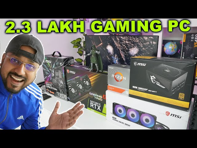 2.3 Lakh Rupees POWERFUL GAMING PC India 2021