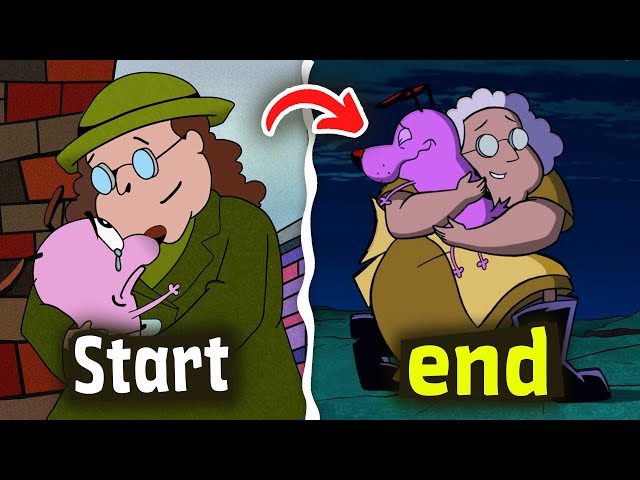 Courage the Cowardly Dog From Beginning to End in 32  Min (Recap)  Courage's childhood