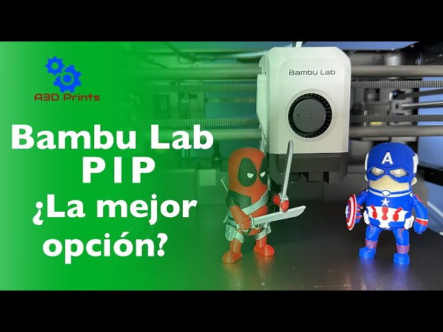 🌱 Bambu Lab P1P con AMS 🌈 ¿La mejor opcion de Bambu Lab? 🎋