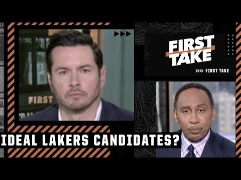 Stephen A. on Lakers coach opening: It's gotta be someone with CACHET! | First Take