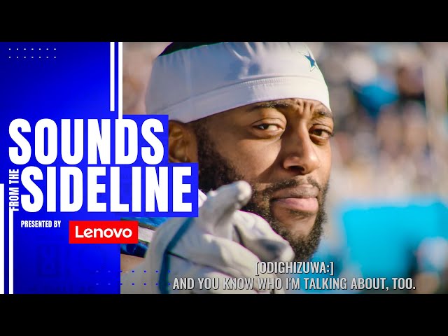 Sounds from the Sideline | #DALvsCAR | Dallas Cowboys 2023