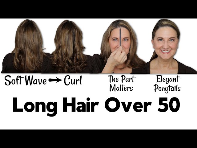 How to Look Professional with Long Hair Over 50