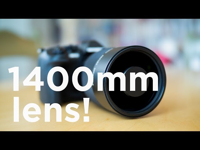 Lens test: Photographing with 1400mm Olympus lens!