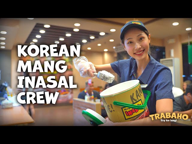 When Your Mang Inasal Service Crew is a Korean.. | TRABAHO