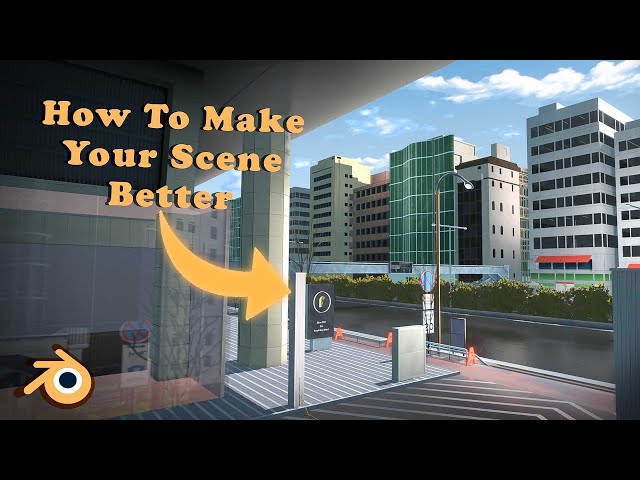 How to make your anime environments look better in Blender