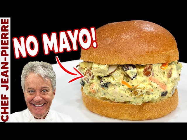 Chicken Salad Without Using Mayo?! | Chef Jean-Pierre
