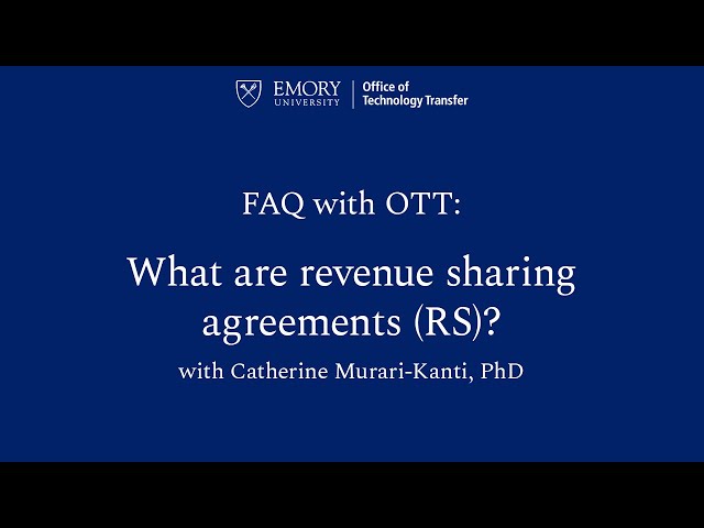 OTT: Revenue Sharing FAQ