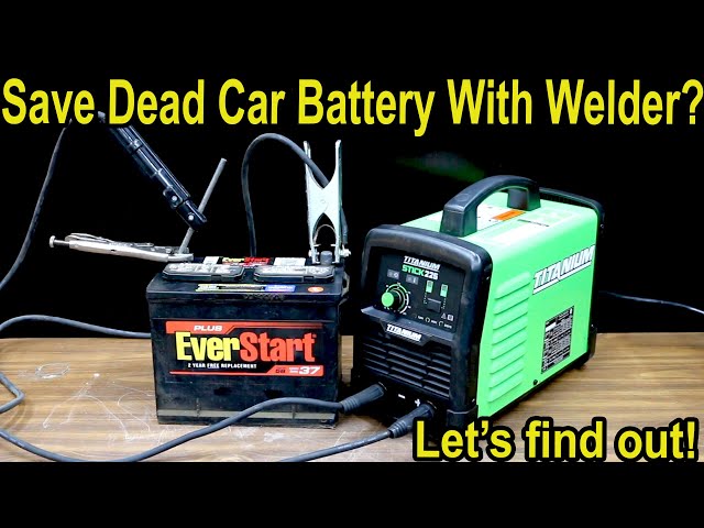 Myth Busting! Can You Restore a Dead Car Battery With Welder?  Let's Settle This!