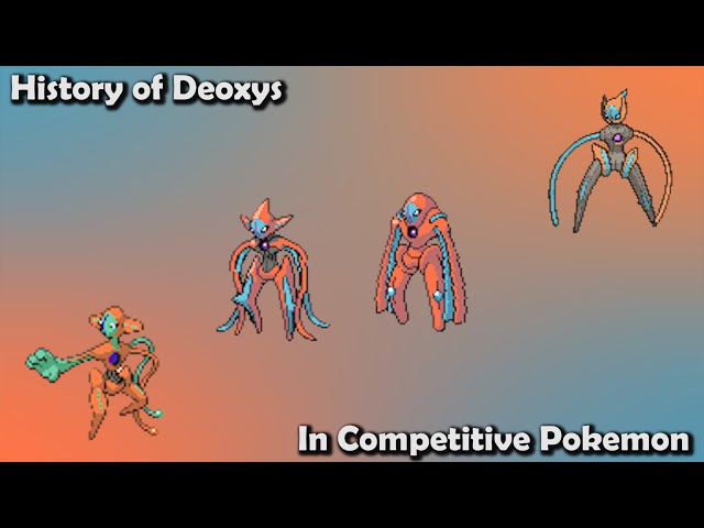 How GOOD was Deoxys ACTUALLY? - History of Deoxys in Competitive Pokemon