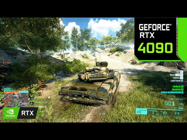 Battlefield 2042 : RTX 4090 24GB ( 4K Ultra Graphics RTX ON  / DLSS OFF )