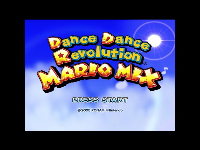 Title Screen ~ Dance Dance Revolution: Mario Mix Music